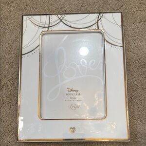 Lenox Disney Showcase Bridal Picture Frame